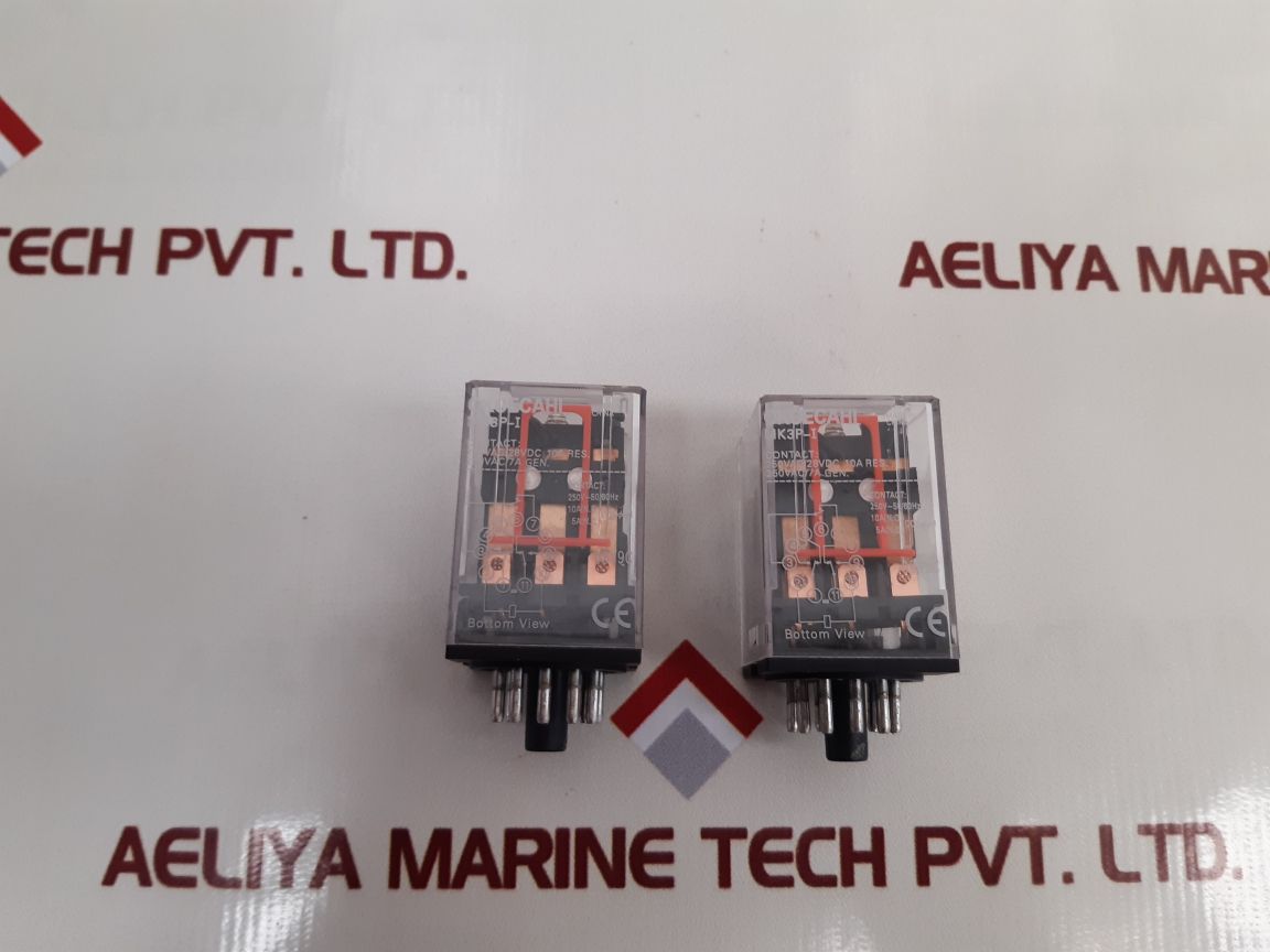 Set Of 5X Ckcecahi Mk3P-i Relay 250V