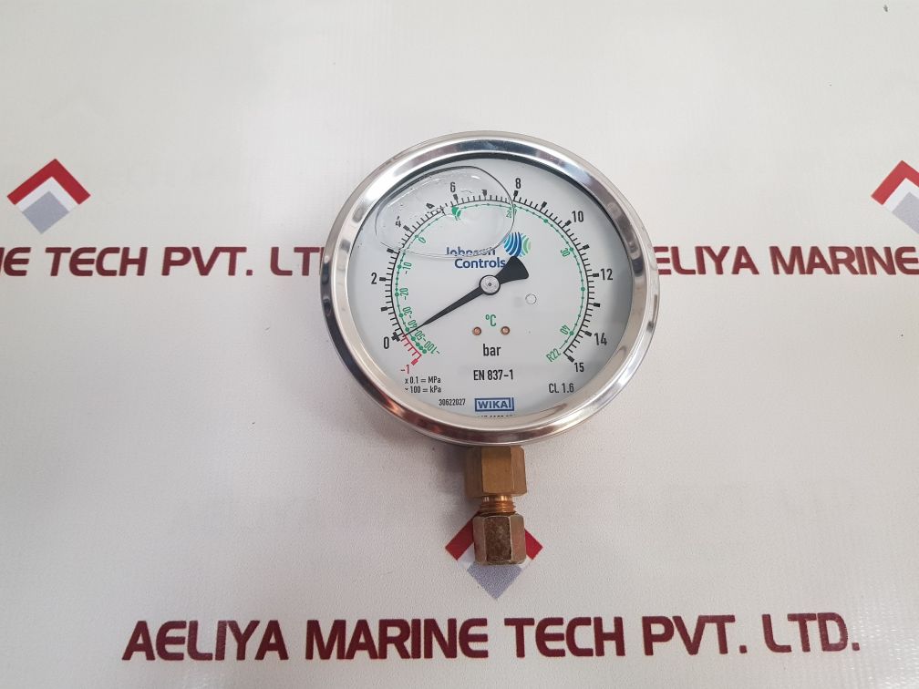 Wika 3967 1122 654 Pressure Gauge