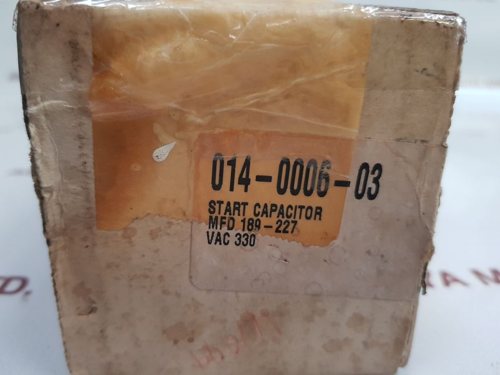 Copeland 014-0006-03 Start Capacitor