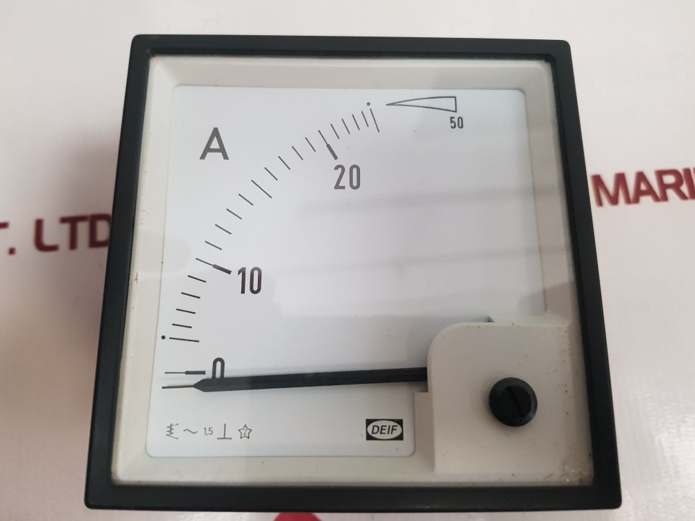 Deif Eq96-x Analog Meter Eq96X0-25A New