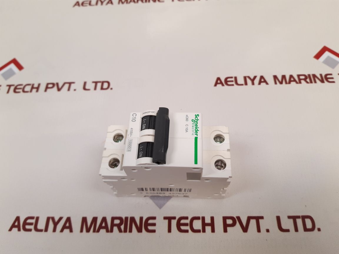 Schneider Electric A9N2P10C Miniature Circuit Breaker C10