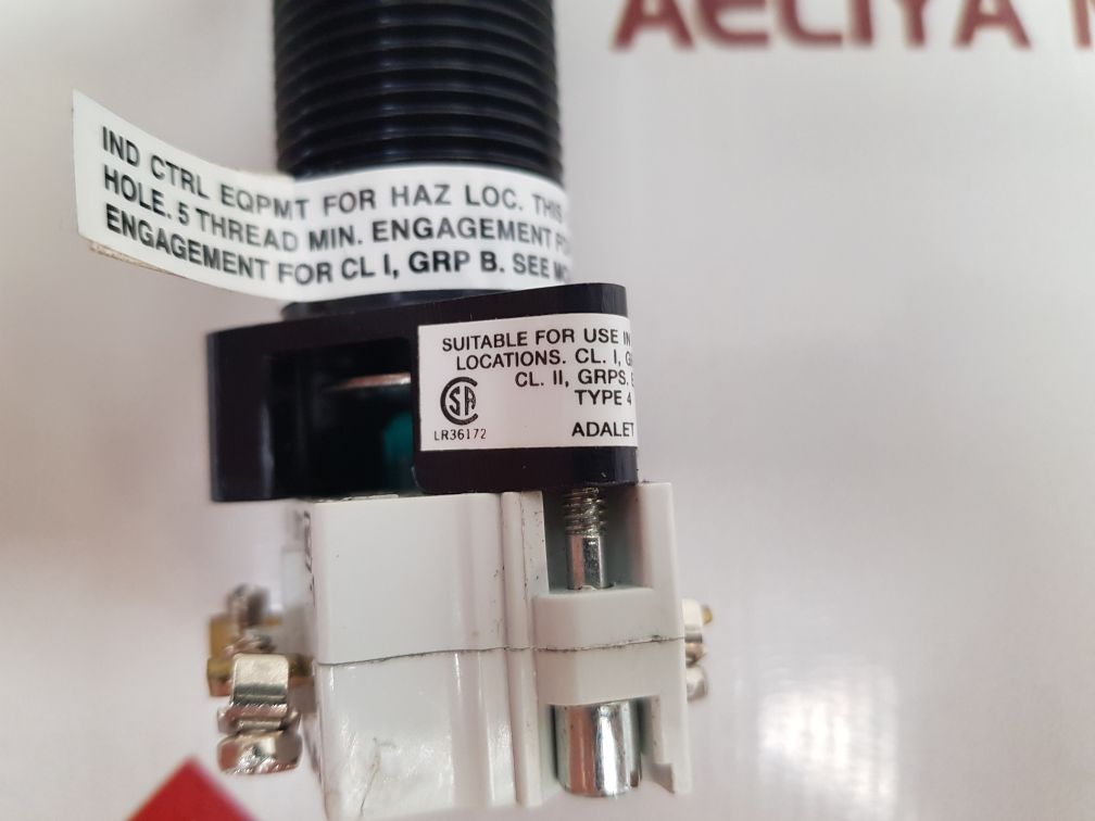 Adalet 6525-67-0015 Pushbutton Series Xhm