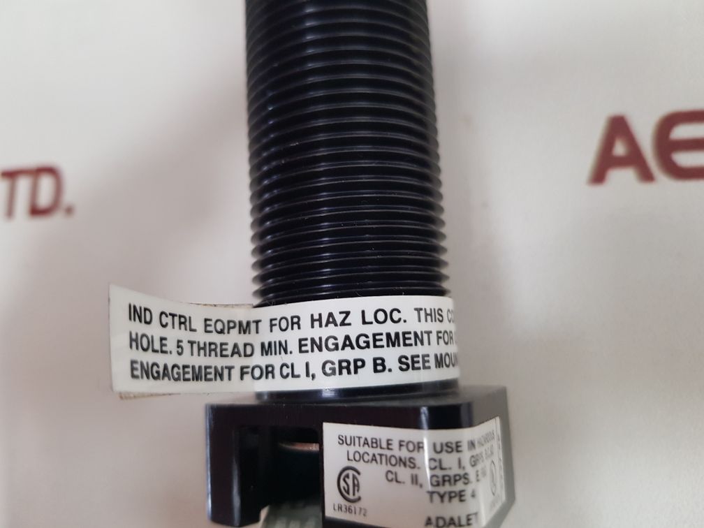 Adalet 6525-67-0015 Pushbutton Series Xhm