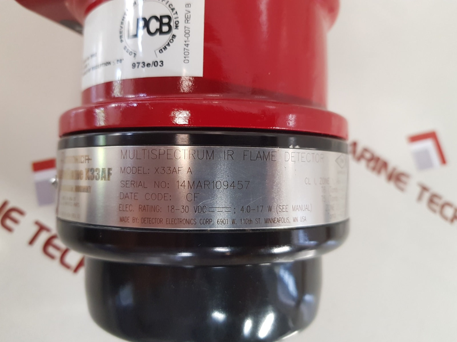 Autronica x33af a flame detector
