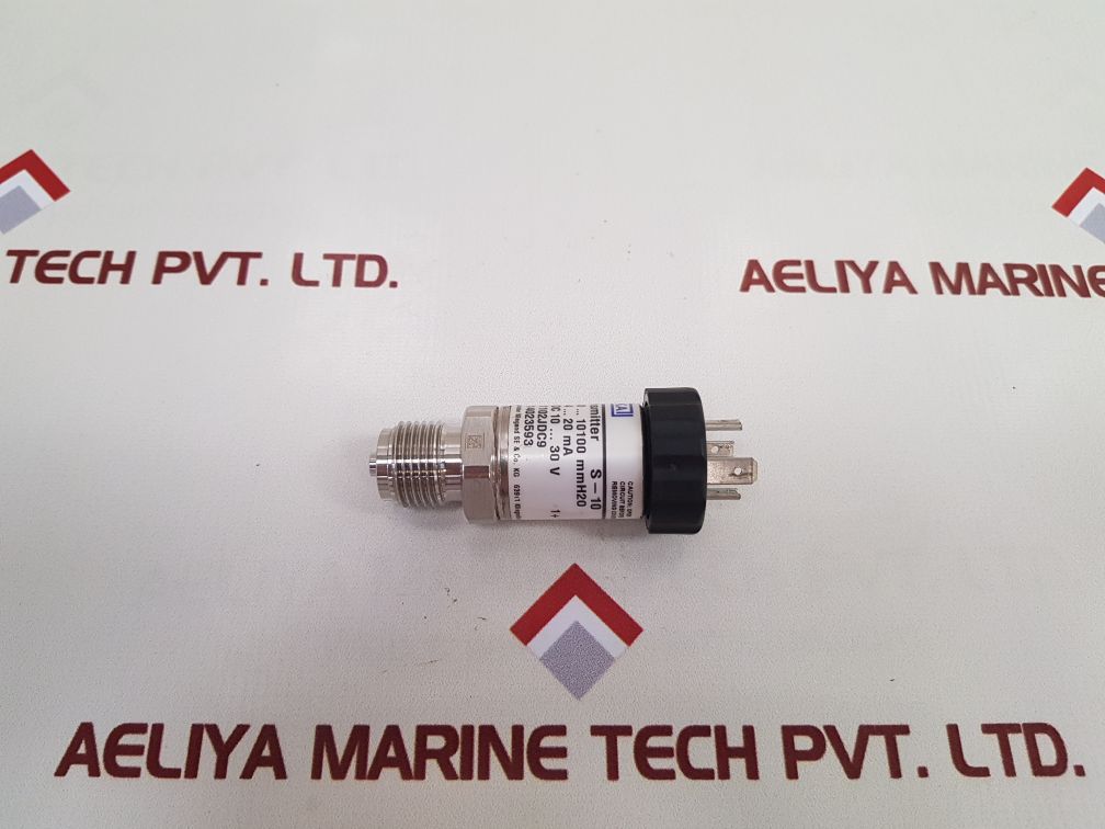Wika S-10 Pressure Transmitter Sensor 14023593