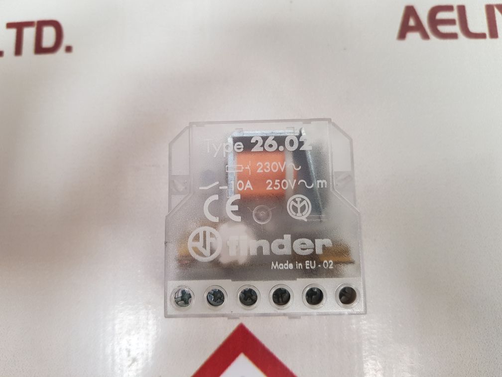 Finder 26.02 10A Step Relay