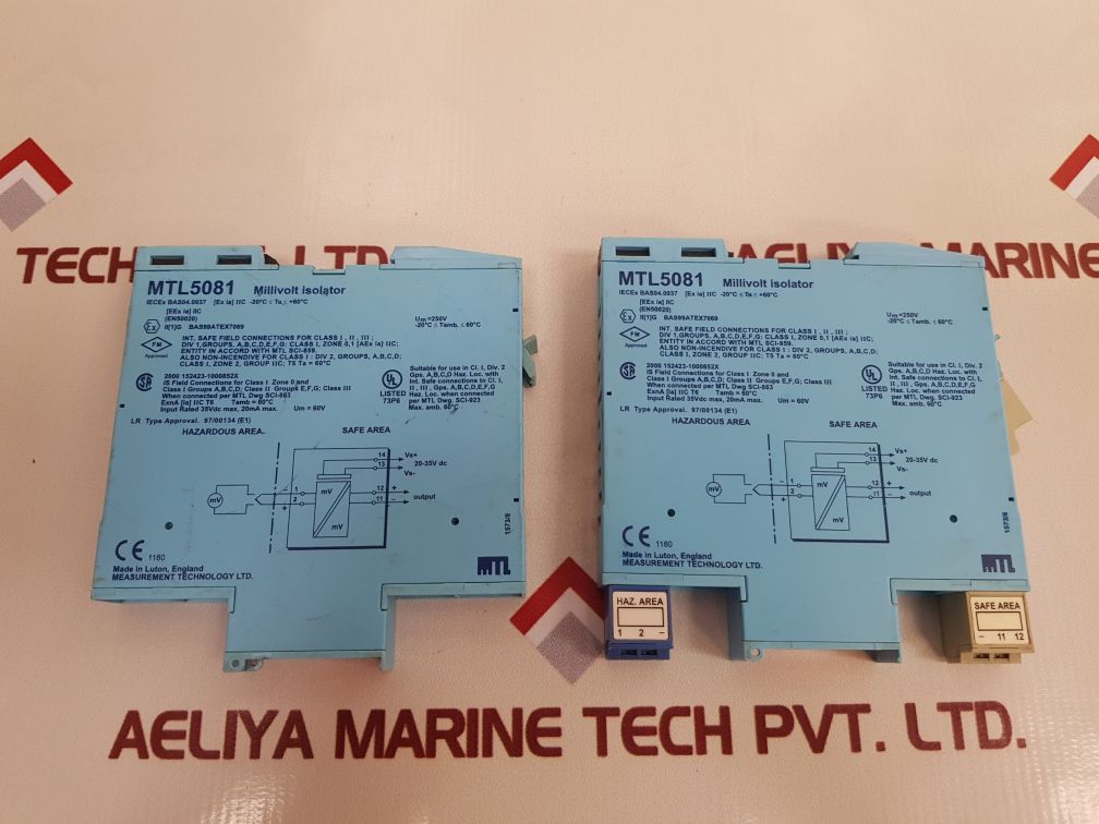 Measurement Mtl5081 Safety Drive Millivolt Isolator