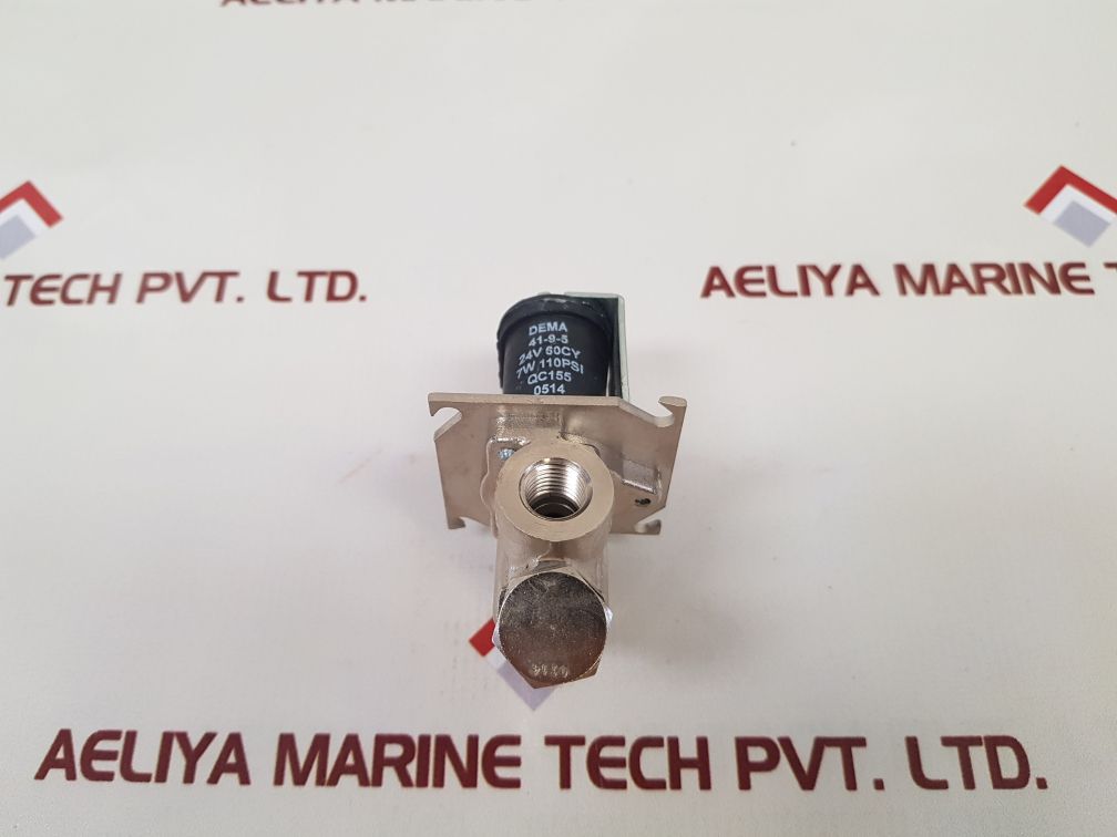Dema 442P Diaphragm Valve With 24V 60Cy Spade Coil