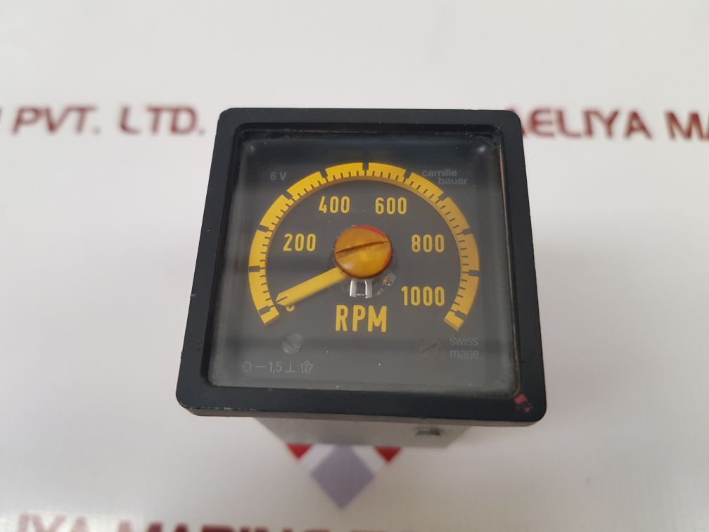 Camille Bauer 0-1000 Rpm