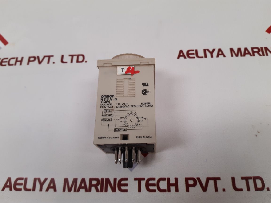 Omron H3Ba-n Solid-state Timer 1.2 S To 300 H