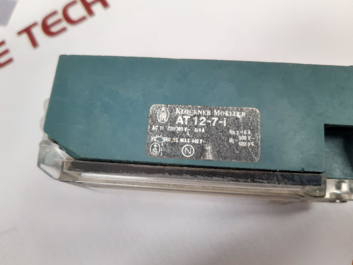 Klockner moeller at 12-7-i limit switch Used