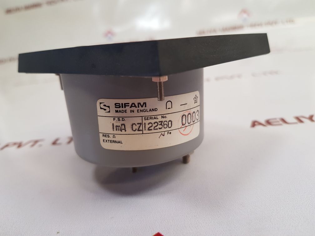 Sifam 1Ma Cz Fin Angle Indicator