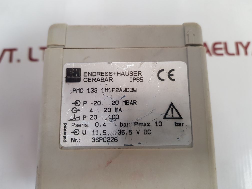 Endress+Hauser Pmc 133 1M1F2Awd3W Pressure Switch