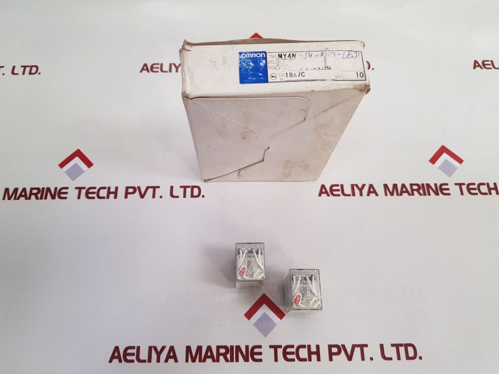 Set Of 10X Omron My4N Relay