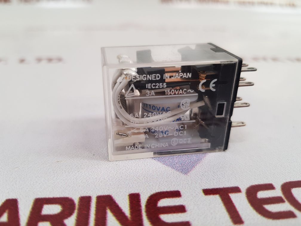 Set Of 10X Omron My4N Relay