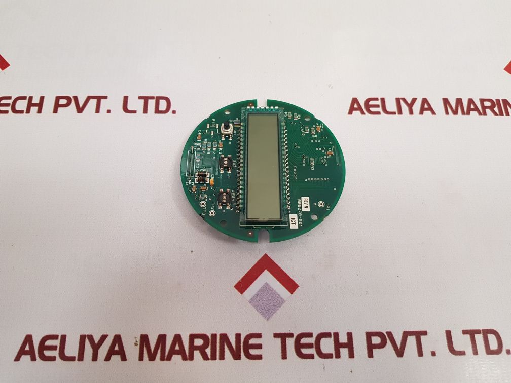 006272-001 Rev C Gas Detector Display Card