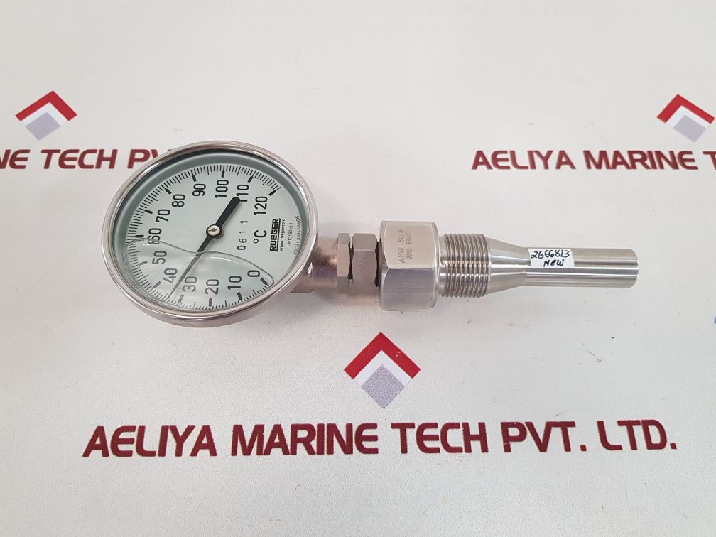 Rueger en13190 cl.1 thermometer 0 to 120°c