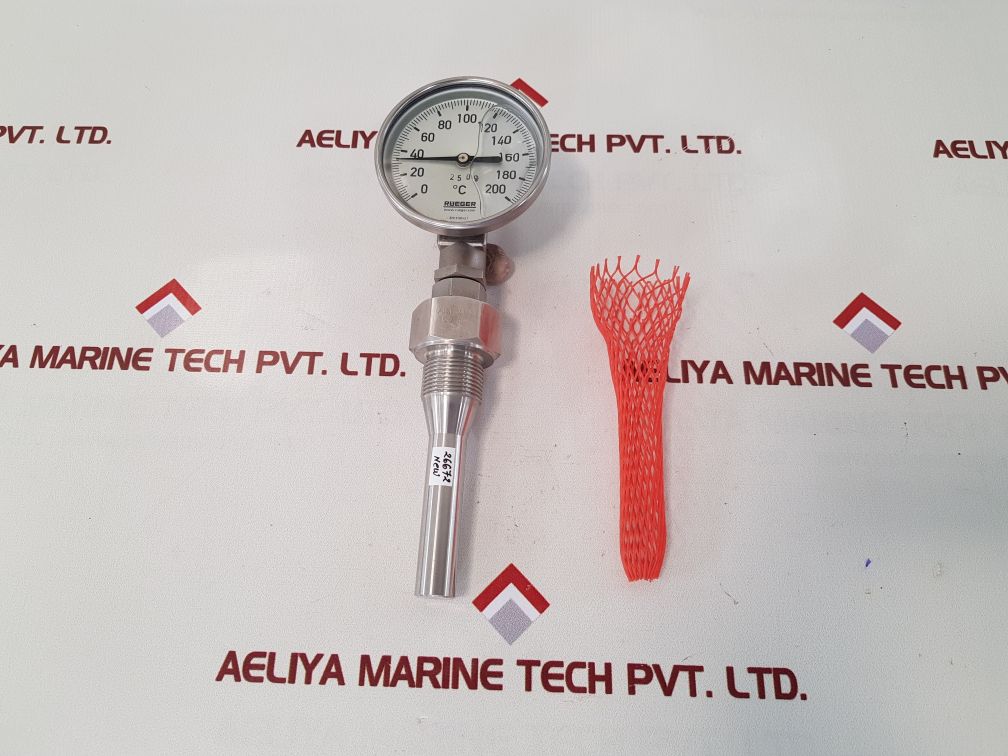 Rueger en13190 cl. 1 thermometer 0 to 200°c