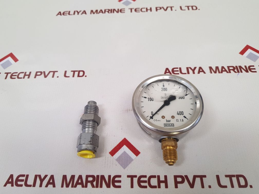 Wika En837-1 Pressure Gauge 0-400Bar
