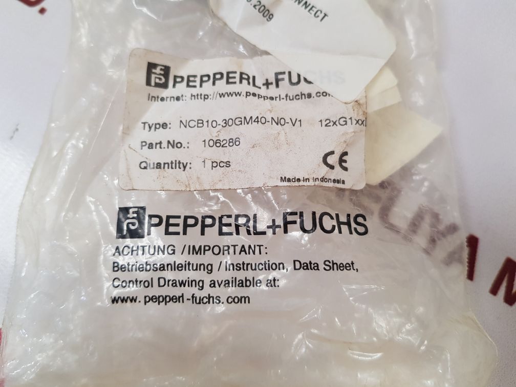 Pepperl+Fuchs Ncb10-30Gm40-n0-v1 Inductive Proximity Sensor