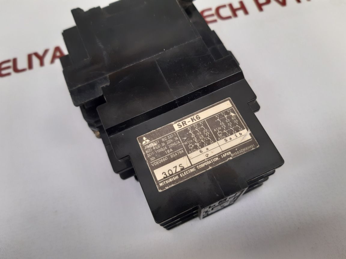 Mitsubishi sr-k6 contactor Used