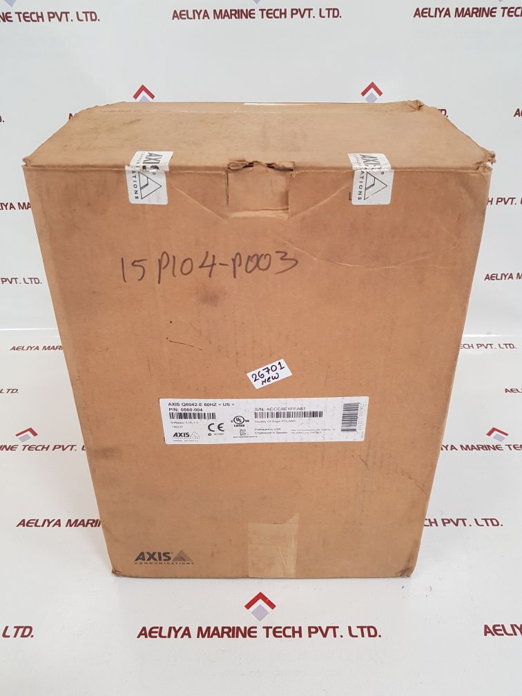 Axis q6042-e 60hz 0560-001-02 network camera