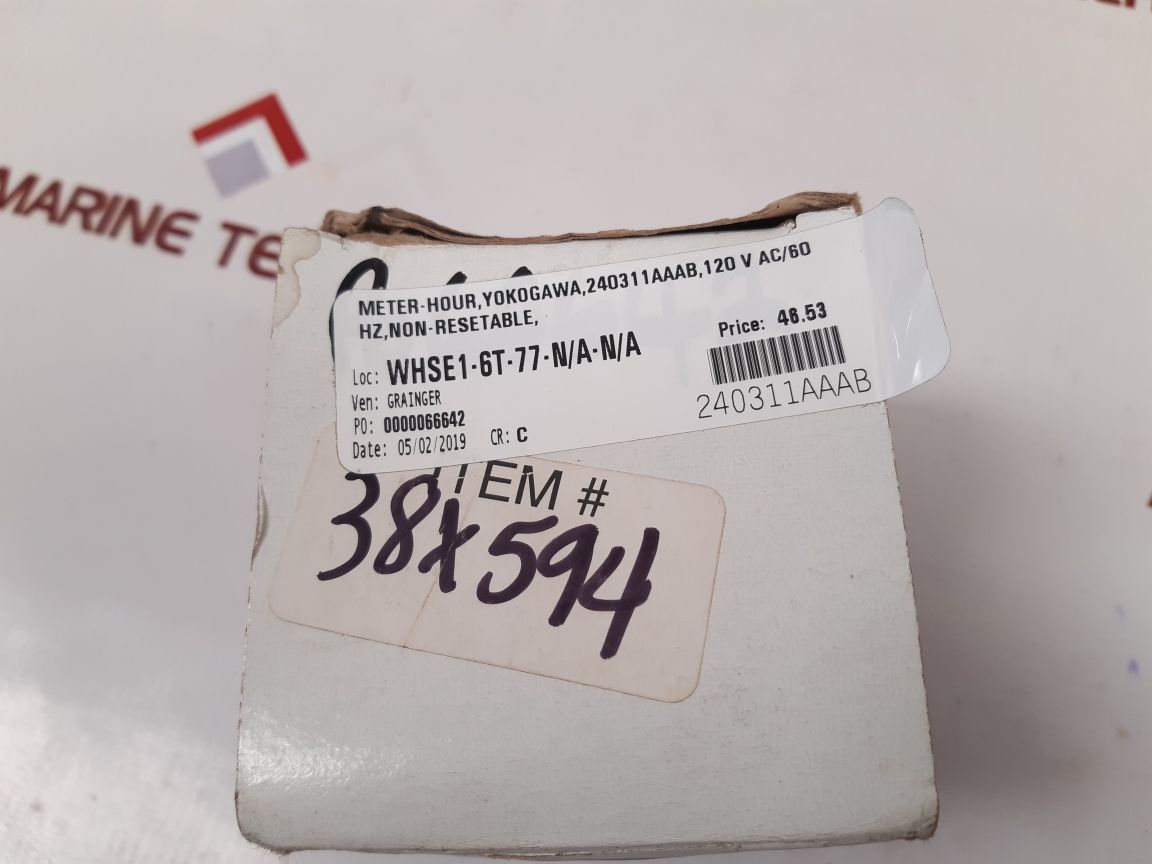 Honeywell/Yokogawa 38X594 Hour Meter