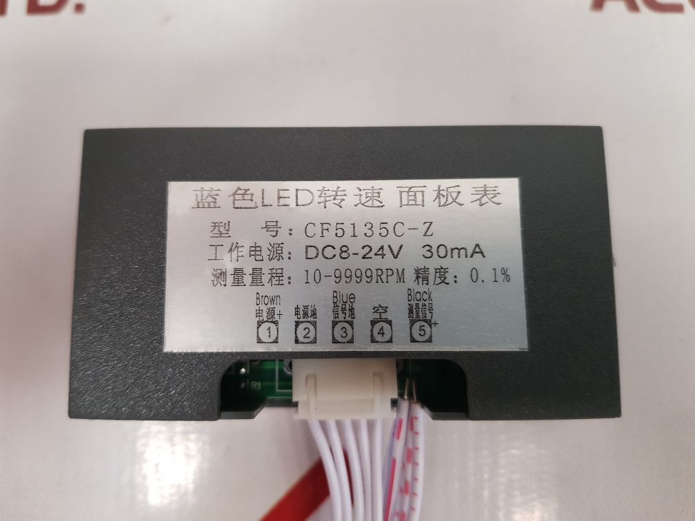 Led Cf5135C-z Rpm Speed Meter
