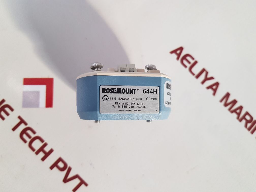 Rosemount 644hai1q4 temperature transmitter 00644-6402-2005