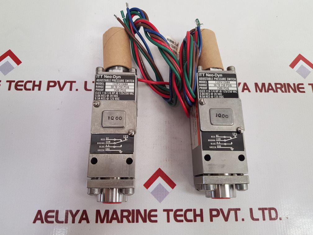Itt Neo-dyn 132P41C6Bh Pressure Switch