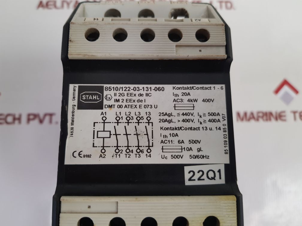 Stahl 8510/122-03-131-060 Contactor