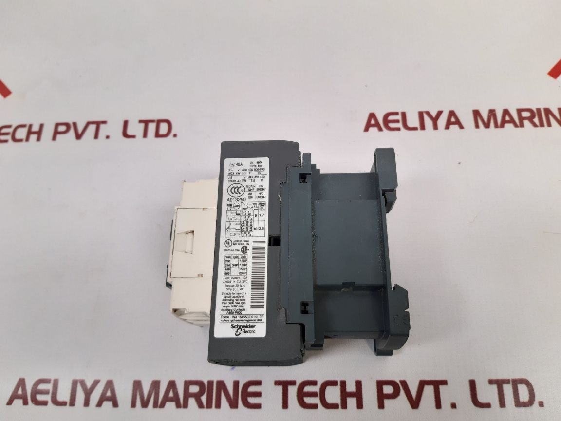 Telemecanique Schneider Electric Lc1D25 Contactor