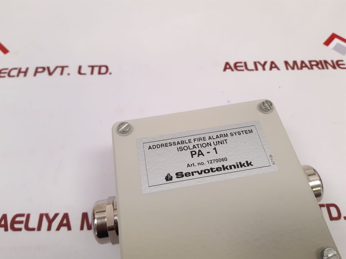Servoteknikk Pa-1 Isolation Unit 1270060