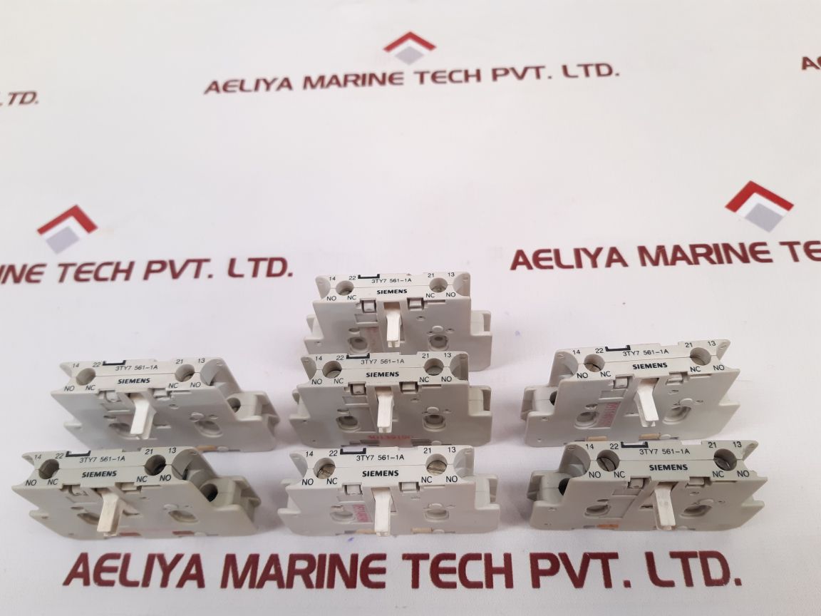 Siemens 3Ty7 561-1A Auxilary Contact Used