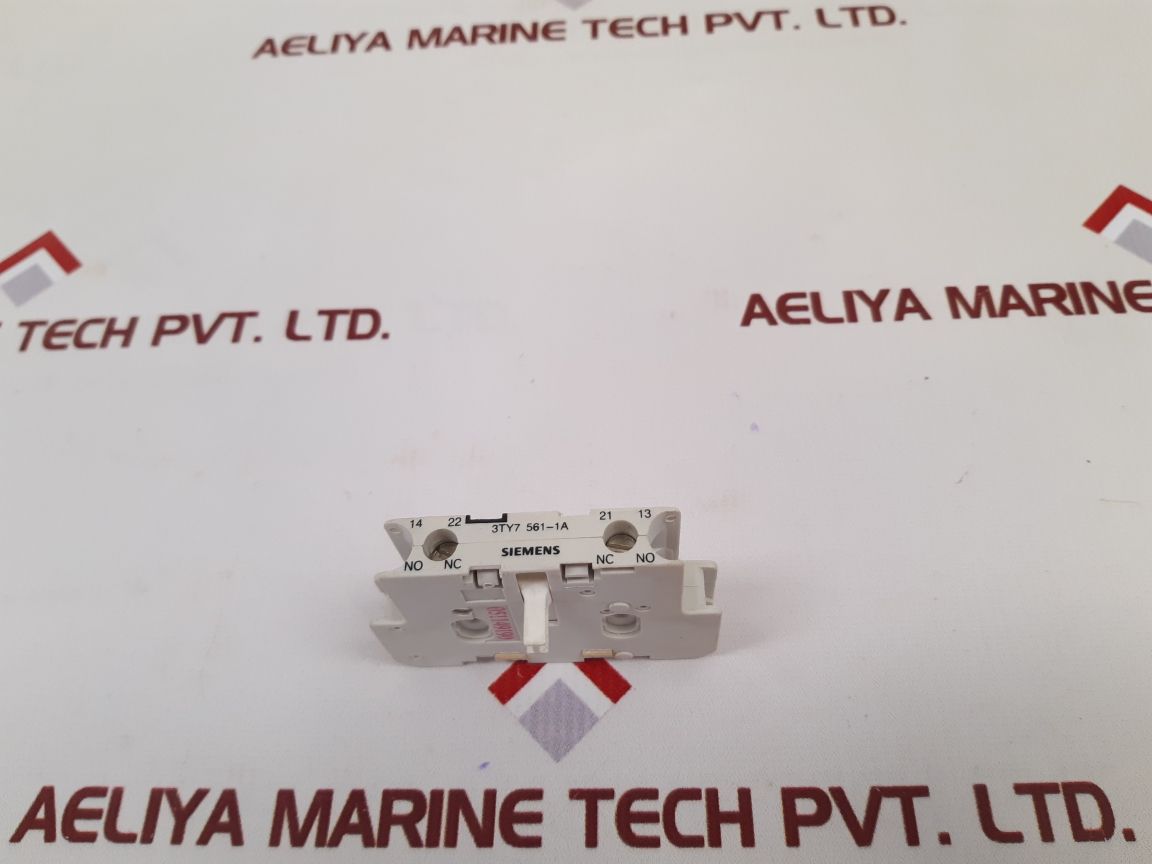 Siemens 3Ty7 561-1A Auxilary Contact Used