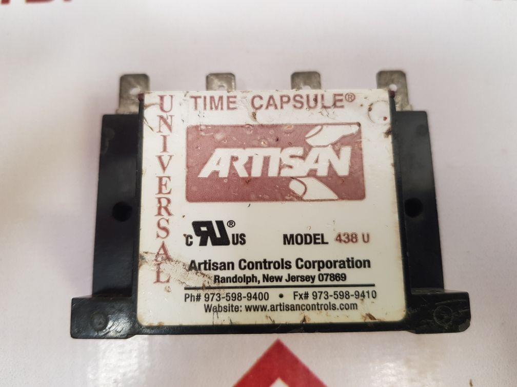 Artisan 438U Time Capsule Solid State Time Delay Relay Used