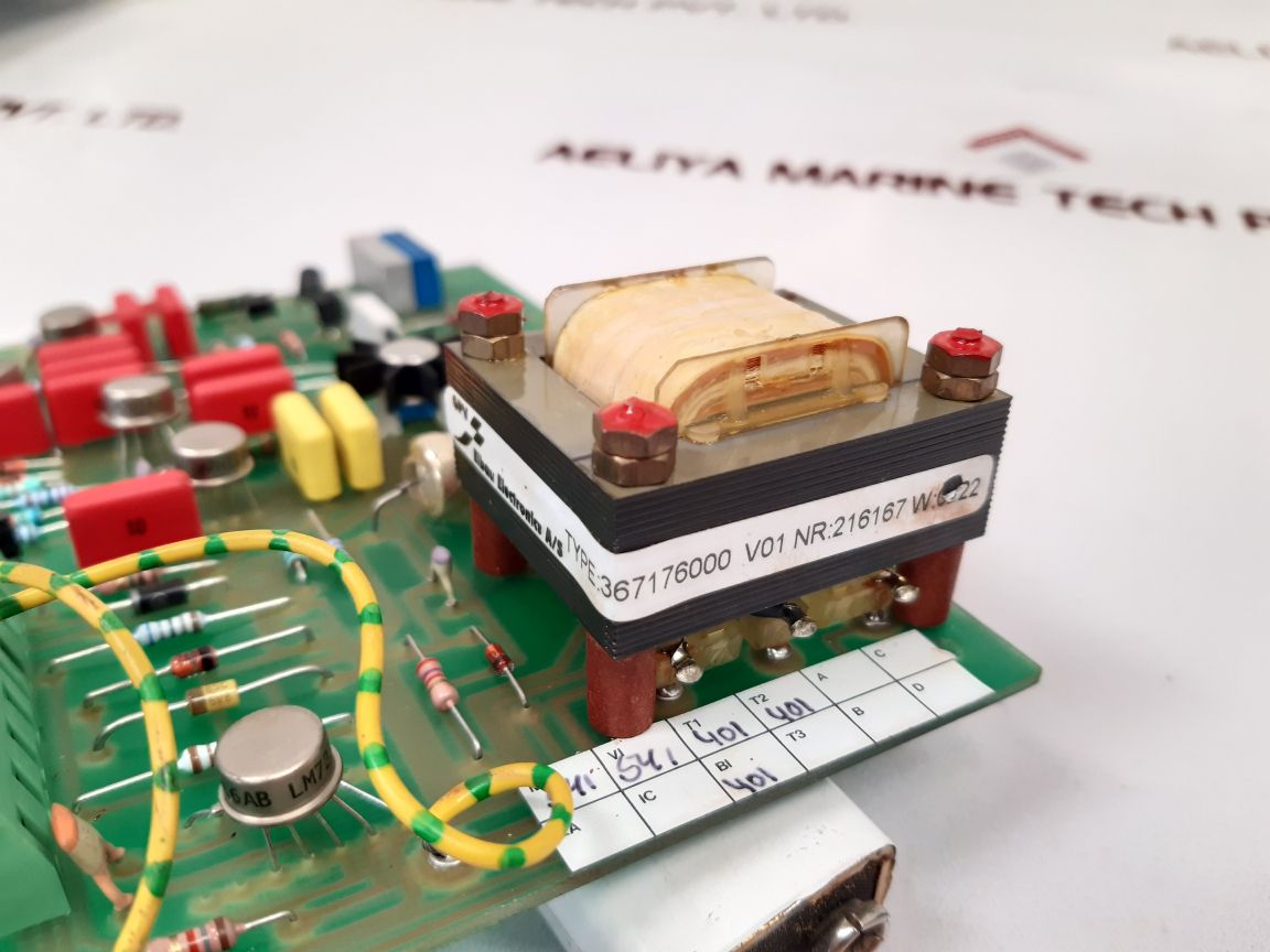Gpv Elbau 367176000 V01 Pcb Card