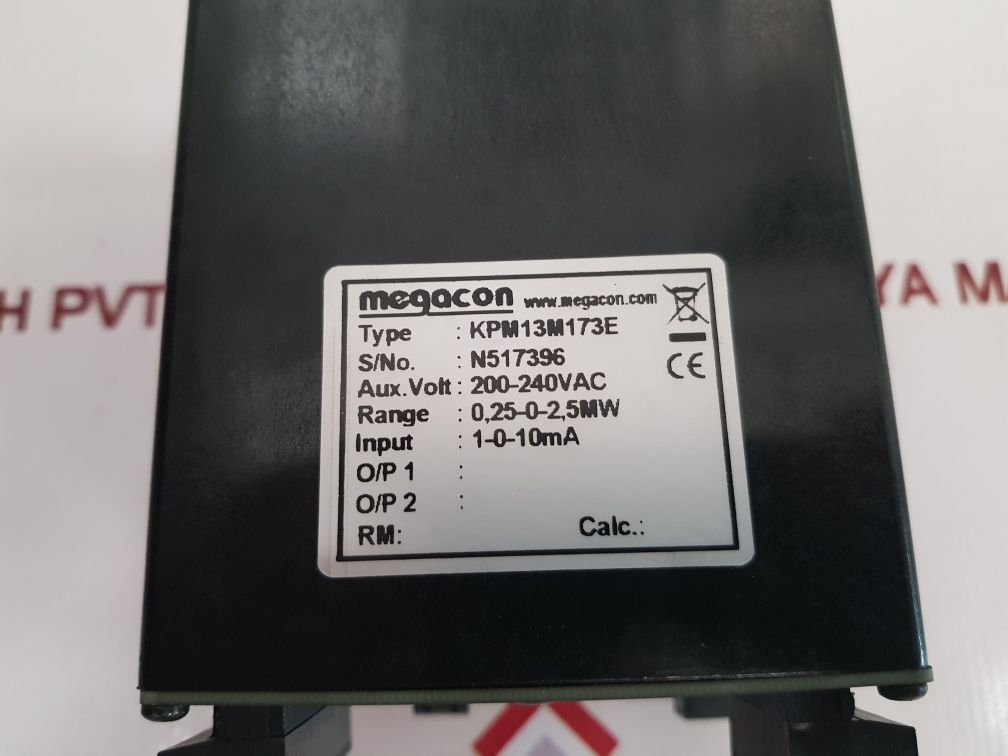 Megacon Kpm13M173E Analogue Guard/ Level Controller 0,25-0-2,5Mw