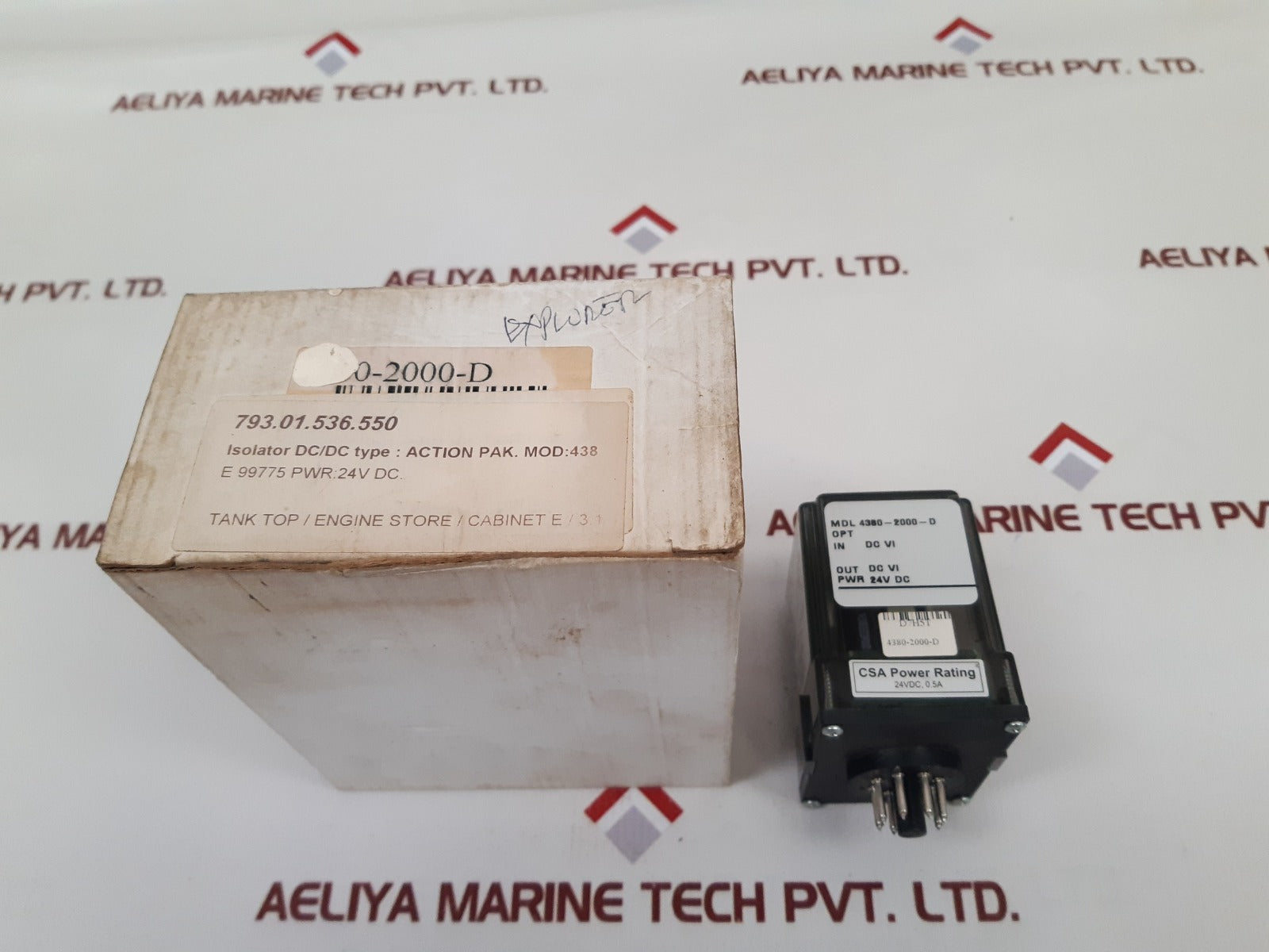 Action Pak Mdl 4380-2000-d Signal Conditioner