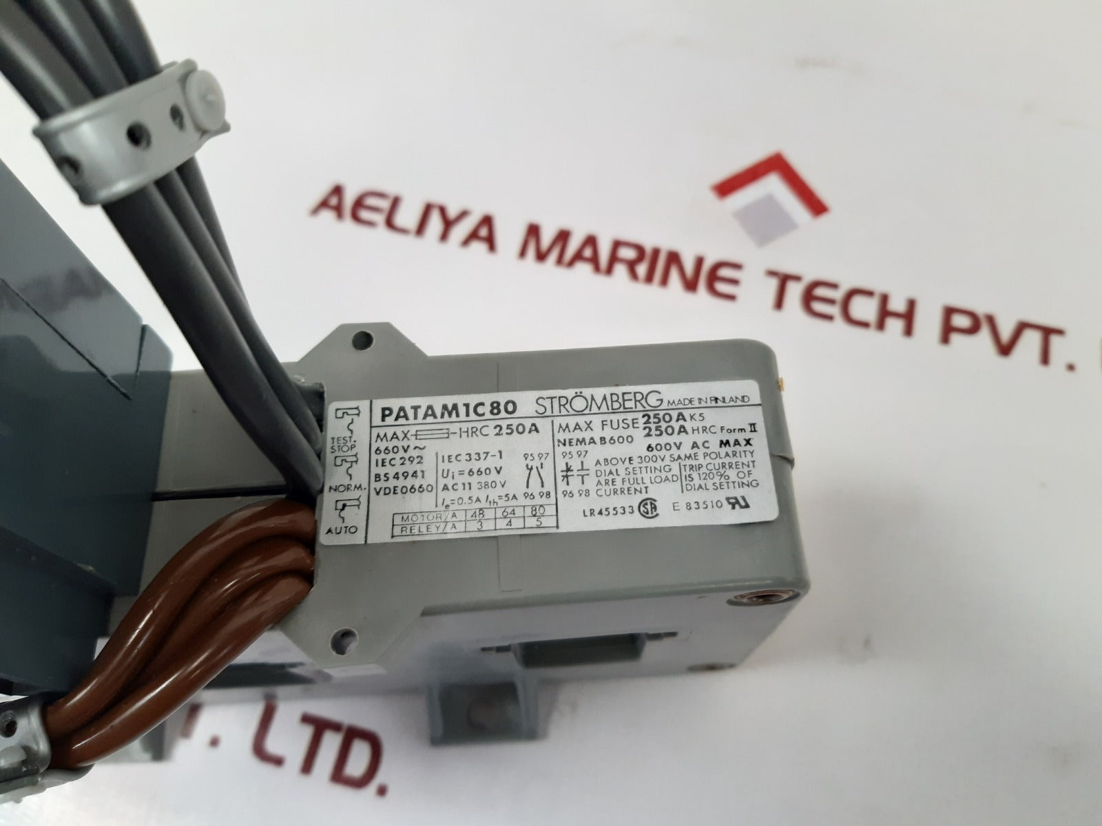 Stromberg Patam1C80 Overload Relay