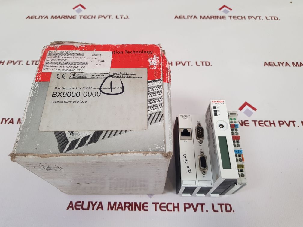 Beckhoff Bx9000-0000 Ethernet Bus Terminal Controller