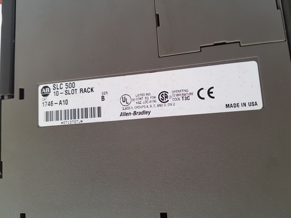 Allen-bradley 1746-a10 ,1746-p2 Power Supply 10-slot Rack