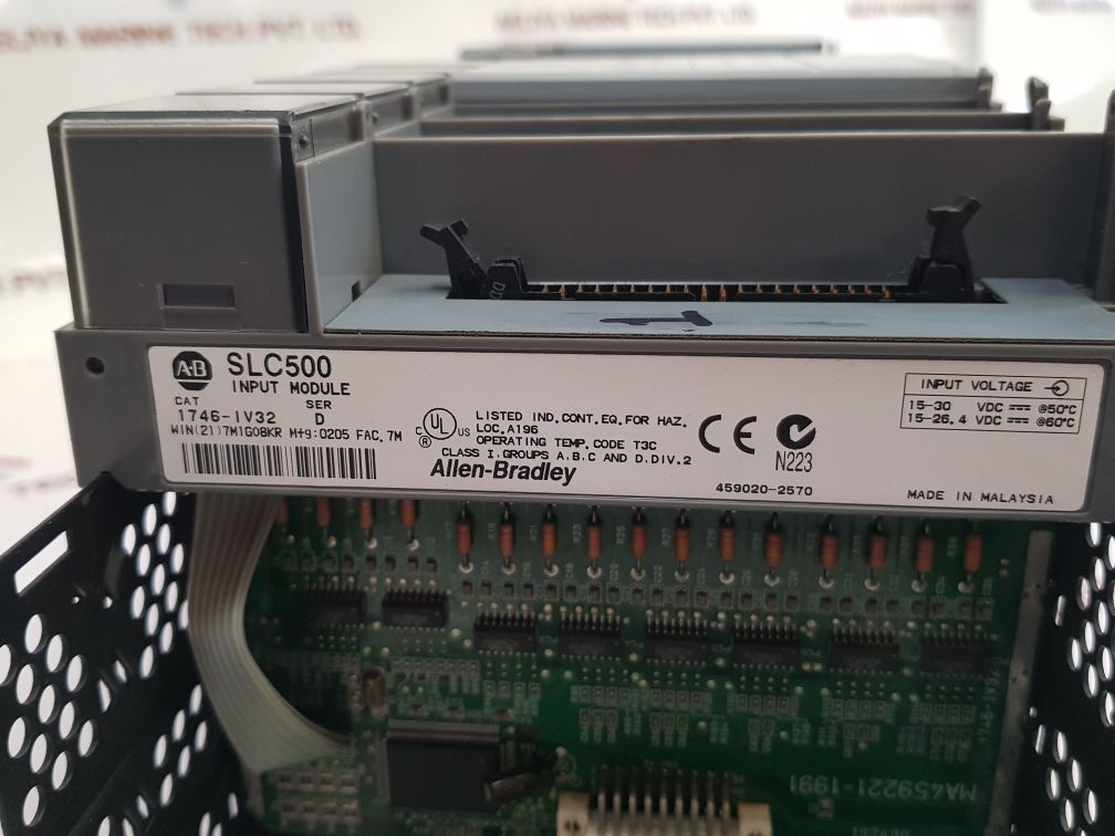 Allen-bradley 1746-iv32 Ser: D Slc 500 Input Module