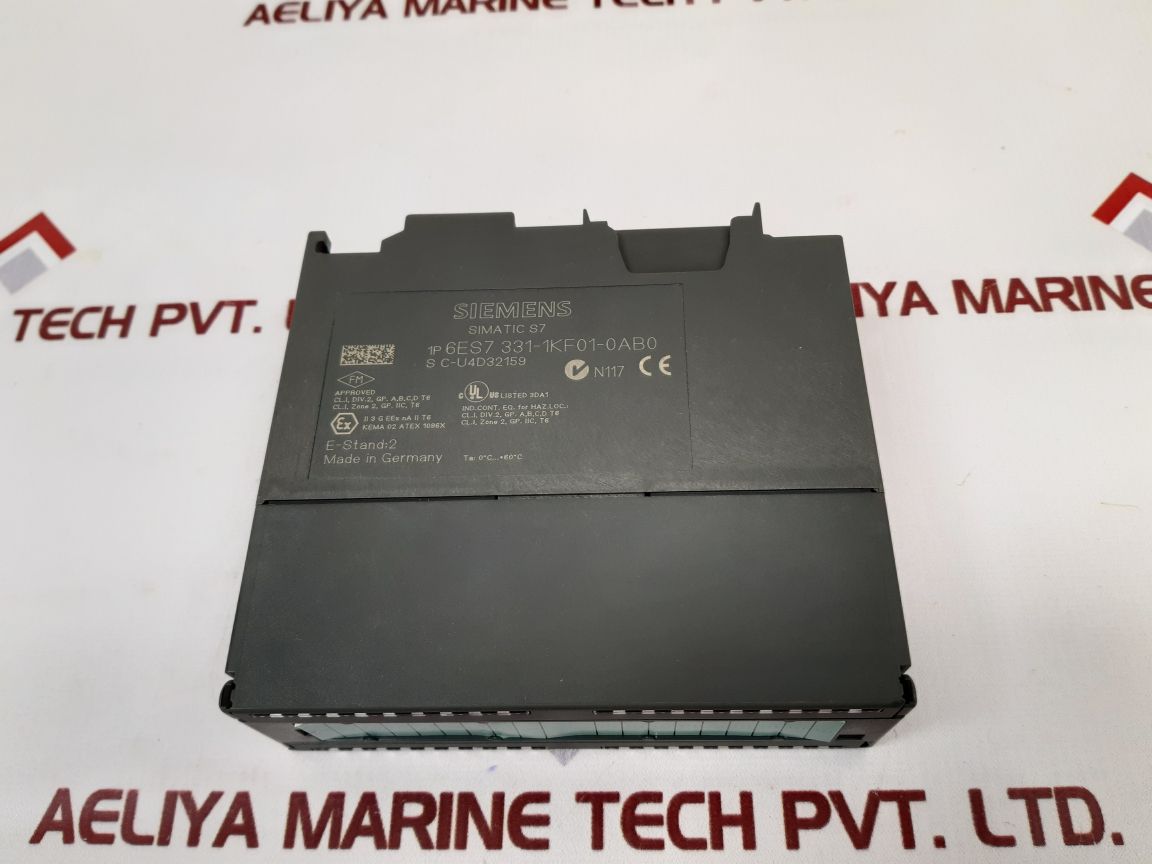 Siemens 6Es7 331-1Kf01-0Ab0 Simatic S7 Analog Input Module Used