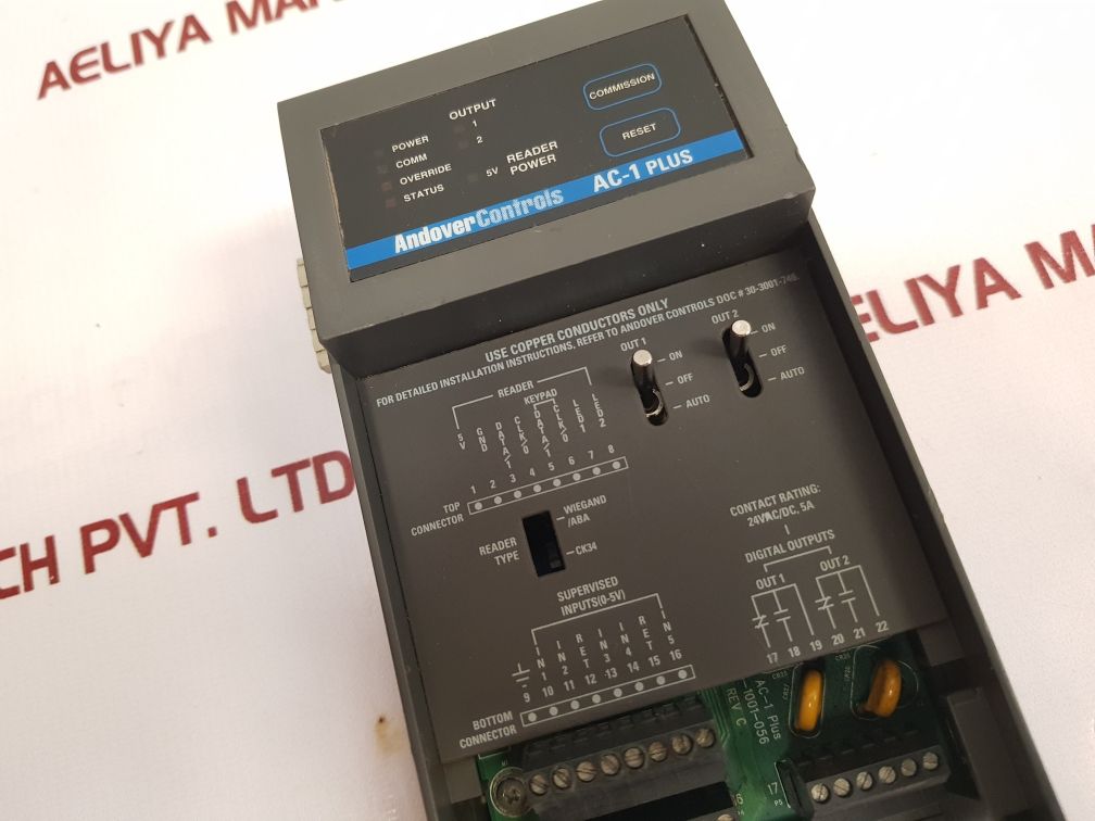Andover Controls Ac-1 Plus Contrl Module Rev C
