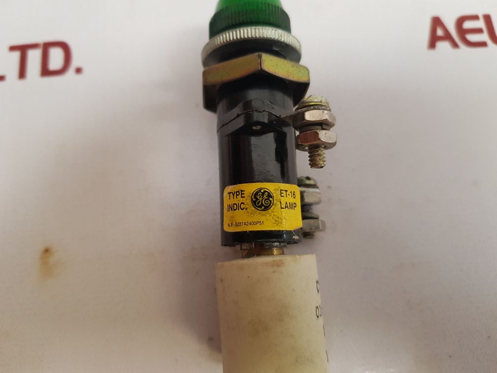 General Electric 0116B6708G-5 Indicating Lamp Et-16