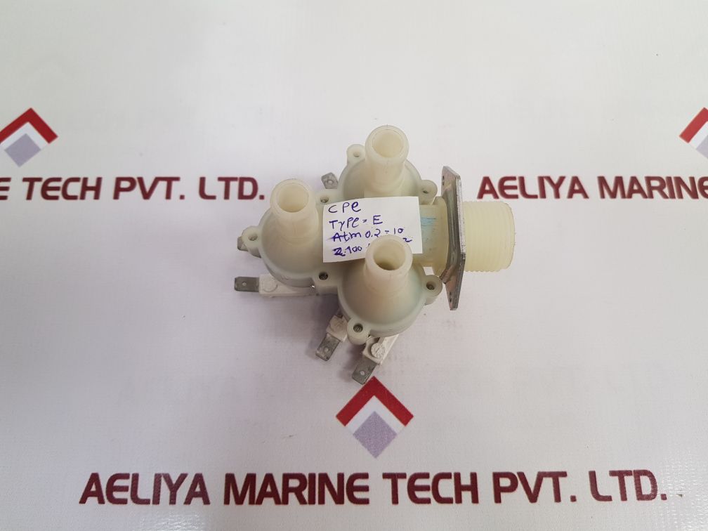 2.100 N Cm2 3 Way Electric Valve Type.E