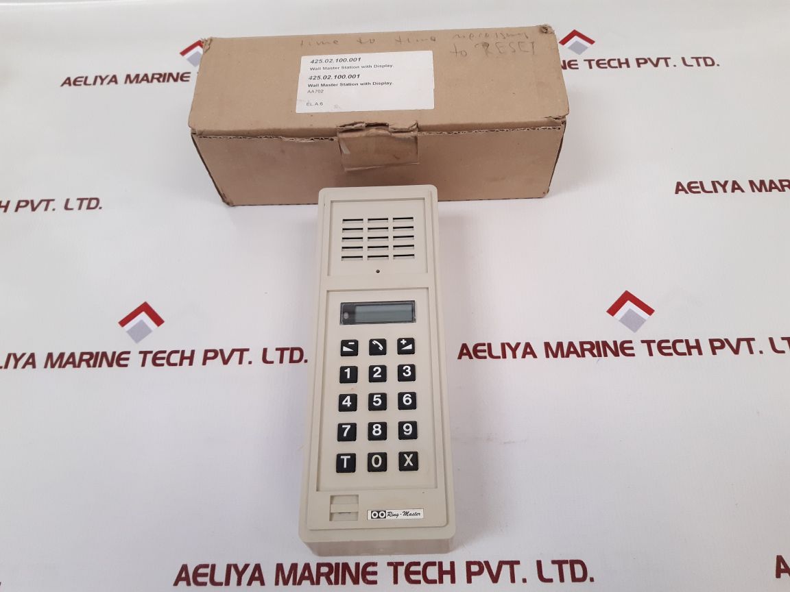 Zenitel Norway Aa702 R Ring-master Aa702 Rev: C New