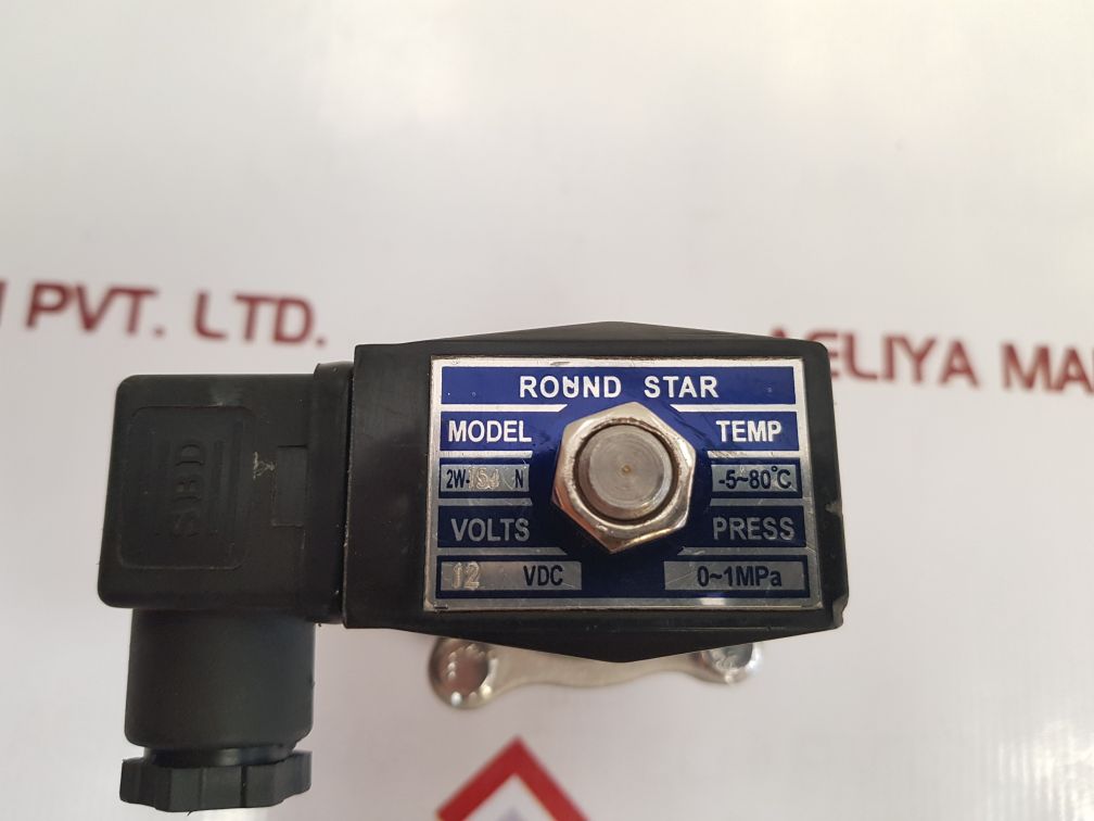 Round Star 2W-15J N Solenoid Valve