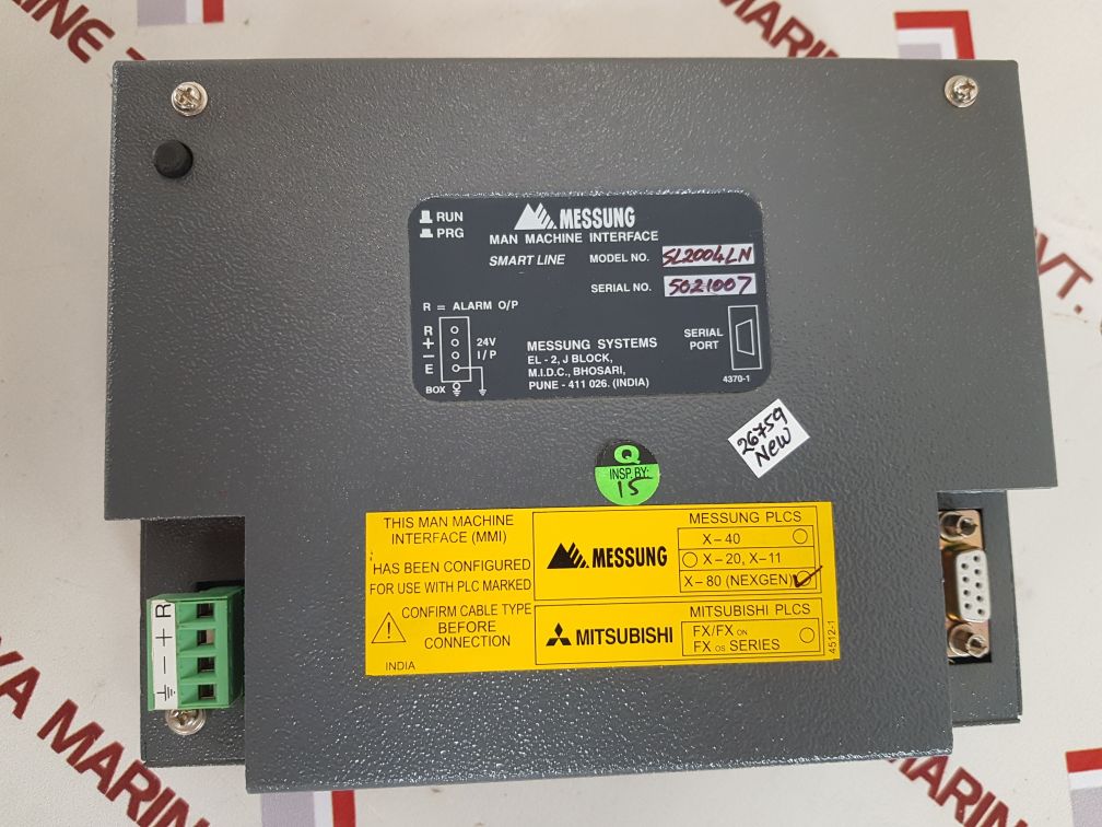 Messung sl2004ln man machine interface smart line operator panel